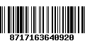 Código de Barras 8717163640920