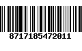 Código de Barras 8717185472011