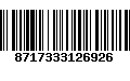 Código de Barras 8717333126926