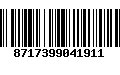 Código de Barras 8717399041911