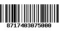 Código de Barras 8717403075000