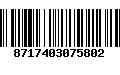 Código de Barras 8717403075802