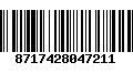 Código de Barras 8717428047211