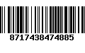 Código de Barras 8717438474885