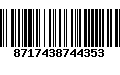 Código de Barras 8717438744353