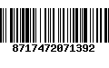 Código de Barras 8717472071392