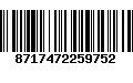 Código de Barras 8717472259752