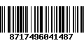 Código de Barras 8717496041487