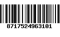 Código de Barras 8717524963101