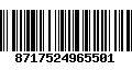 Código de Barras 8717524965501