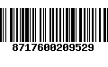 Código de Barras 8717600209529