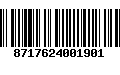 Código de Barras 8717624001901