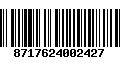 Código de Barras 8717624002427