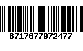 Código de Barras 8717677072477