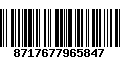 Código de Barras 8717677965847