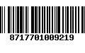 Código de Barras 8717701009219