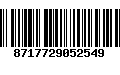 Código de Barras 8717729052549