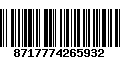 Código de Barras 8717774265932