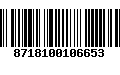 Código de Barras 8718100106653