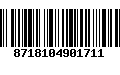 Código de Barras 8718104901711