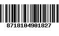 Código de Barras 8718104901827