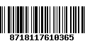 Código de Barras 8718117610365