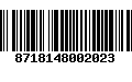 Código de Barras 8718148002023