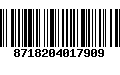 Código de Barras 8718204017909