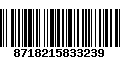 Código de Barras 8718215833239