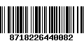 Código de Barras 8718226440082