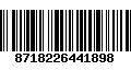 Código de Barras 8718226441898