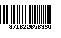 Código de Barras 871822658330