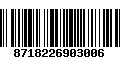 Código de Barras 8718226903006