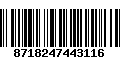 Código de Barras 8718247443116