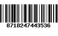 Código de Barras 8718247443536