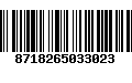 Código de Barras 8718265033023