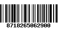 Código de Barras 8718265062900