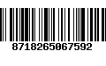 Código de Barras 8718265067592