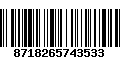 Código de Barras 8718265743533