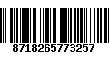 Código de Barras 8718265773257