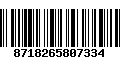 Código de Barras 8718265807334