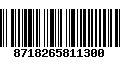 Código de Barras 8718265811300