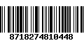 Código de Barras 8718274810448