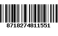 Código de Barras 8718274811551