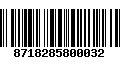 Código de Barras 8718285800032