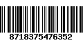 Código de Barras 8718375476352