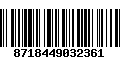 Código de Barras 8718449032361