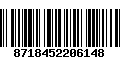 Código de Barras 8718452206148