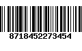 Código de Barras 8718452273454