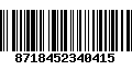 Código de Barras 8718452340415